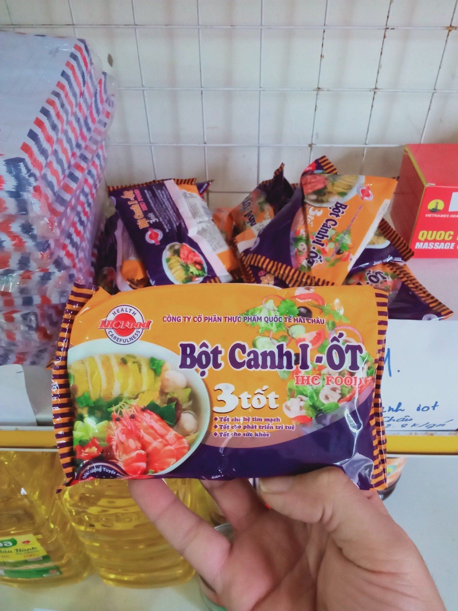 Bột canh I ốt-3 tốt 180gr*50 gói