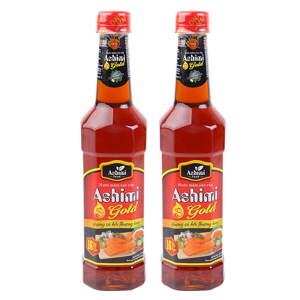 Nước mắm cao cấp Ashimi Gold loại 500ml