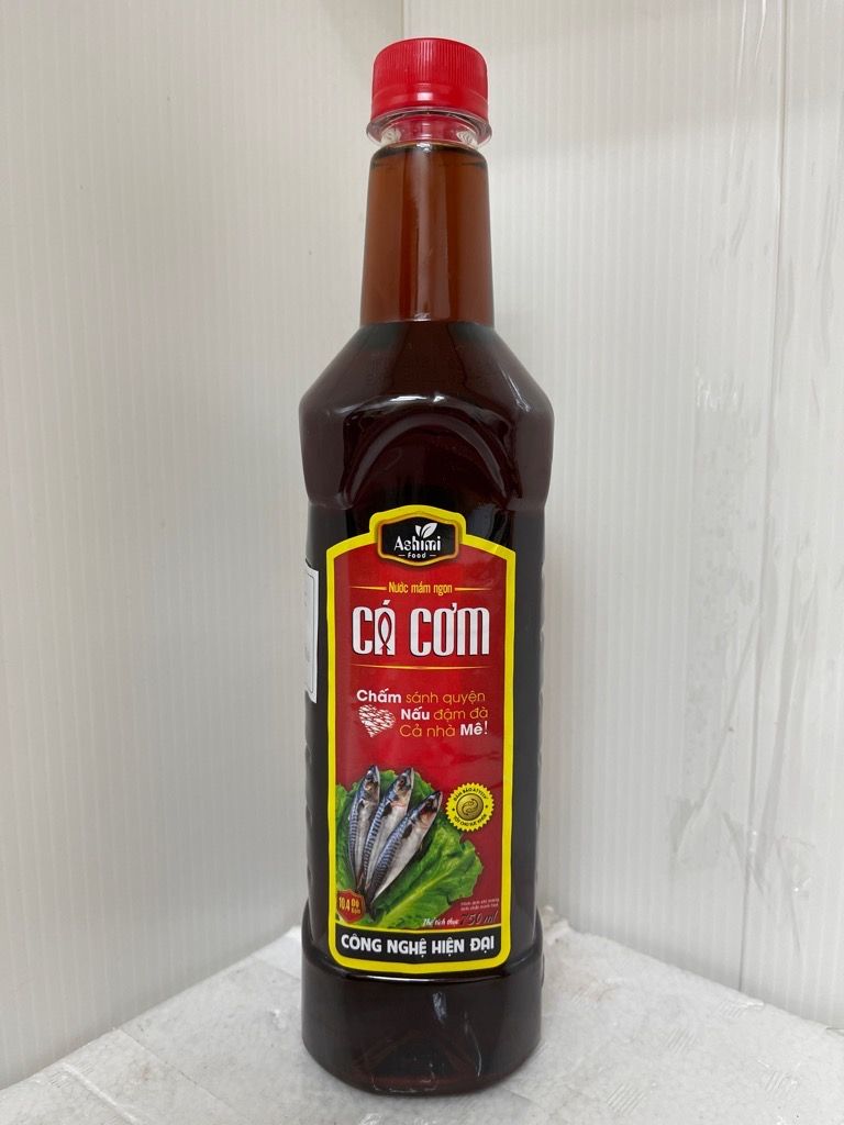 Nước mắm ngon Ashimi cá cơm loại 750ml
