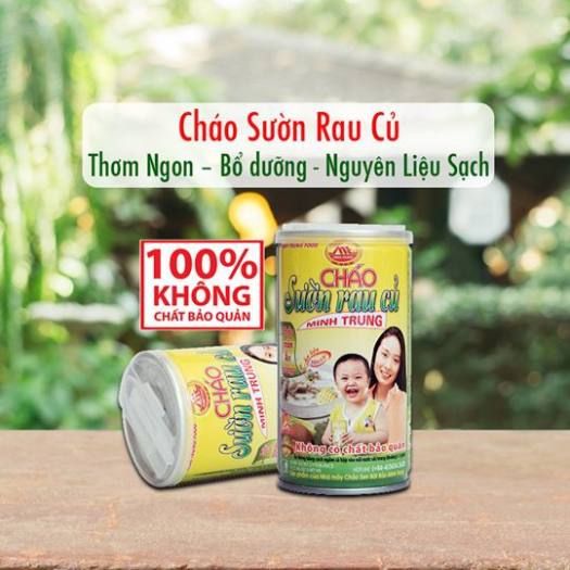 CHÁO SƯỜN RAU CỦ 365g -MT