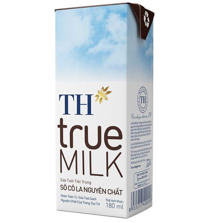 STTT Socola TH true MILK 180ml x 4 hộp