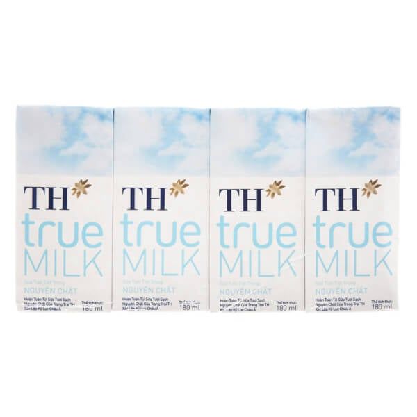 Lốc STTT NGUYÊN CHÂT TH true milk 180ML x 48