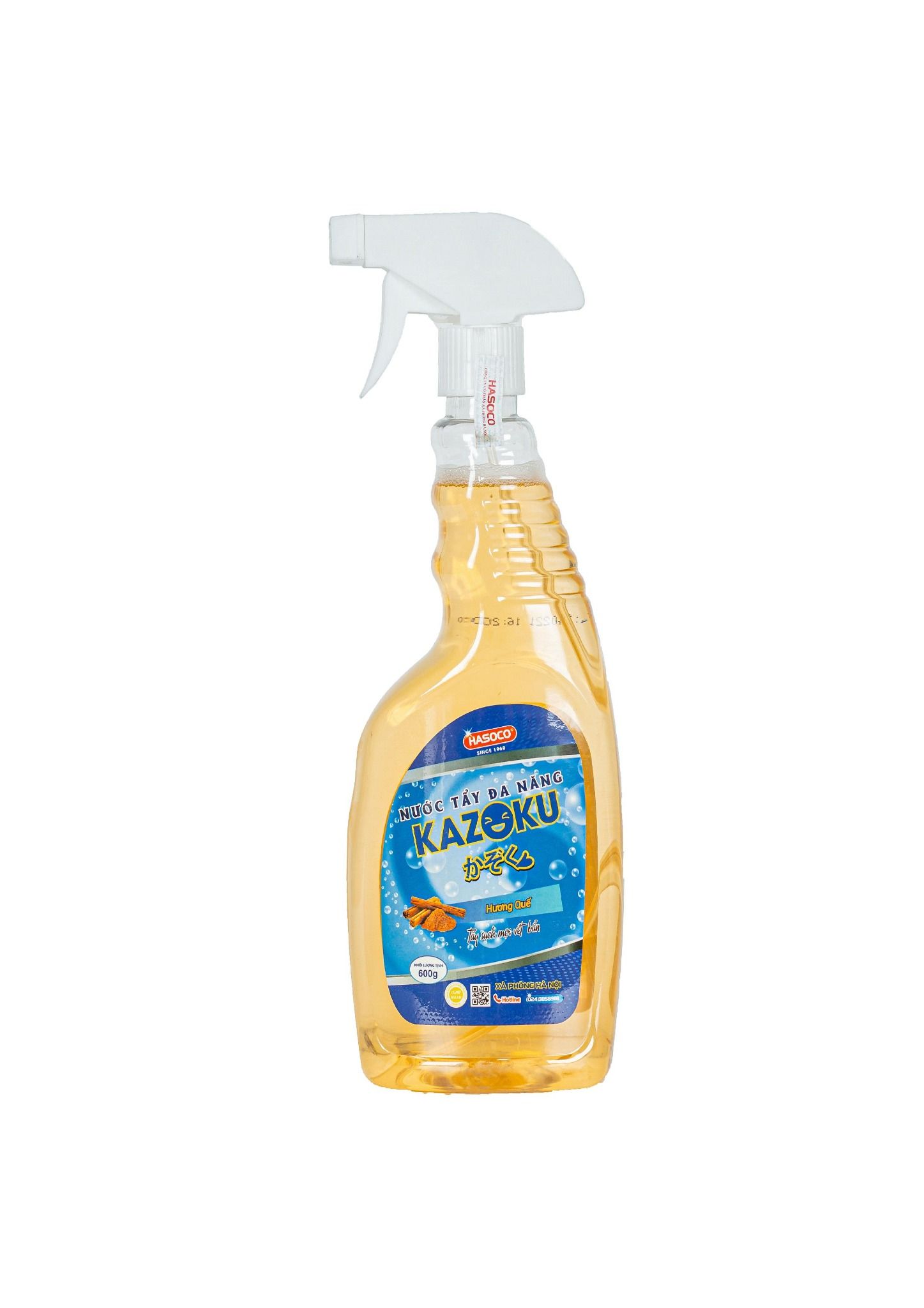 Nước tẩy đa năng KAZOKU hương quế 600g (24c/thùng)