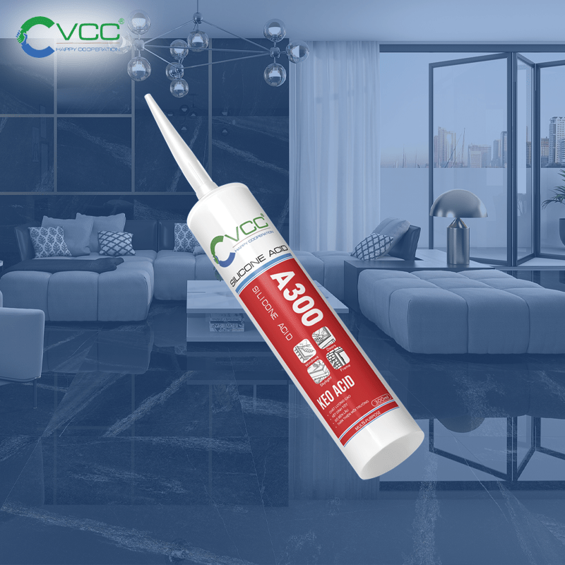 Keo Silicone VCC A300 – Tuyệt phẩm keo kính