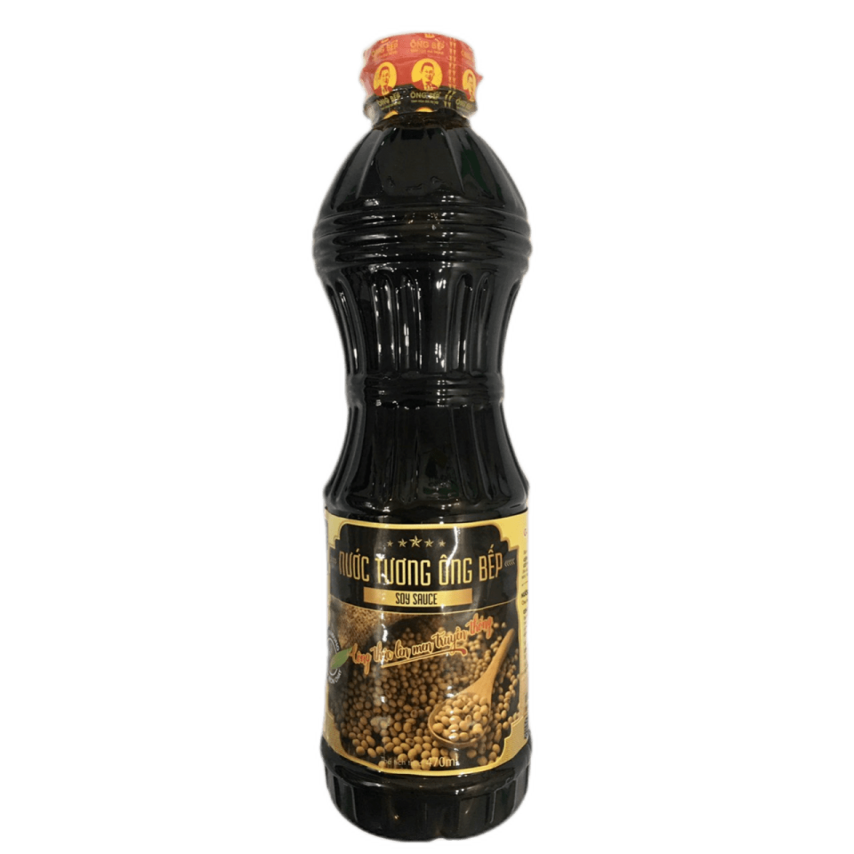 Nước Tương Đậu Nành Ông Bếp Vàng chai 470ml