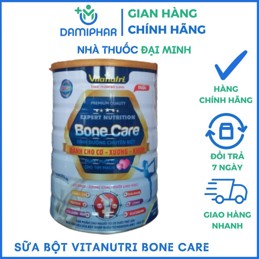 Sữa bột Vitanutri BONE CARE (900g) -12 lon/ thùng
