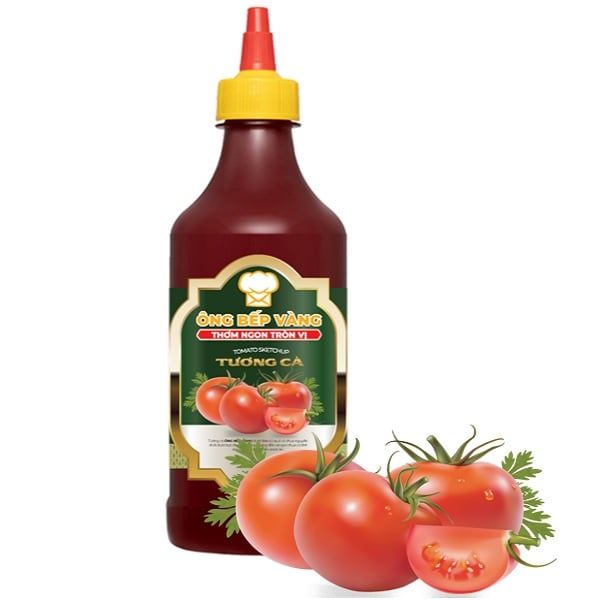 Tương Cà Ông Bếp Vàng chai 500g