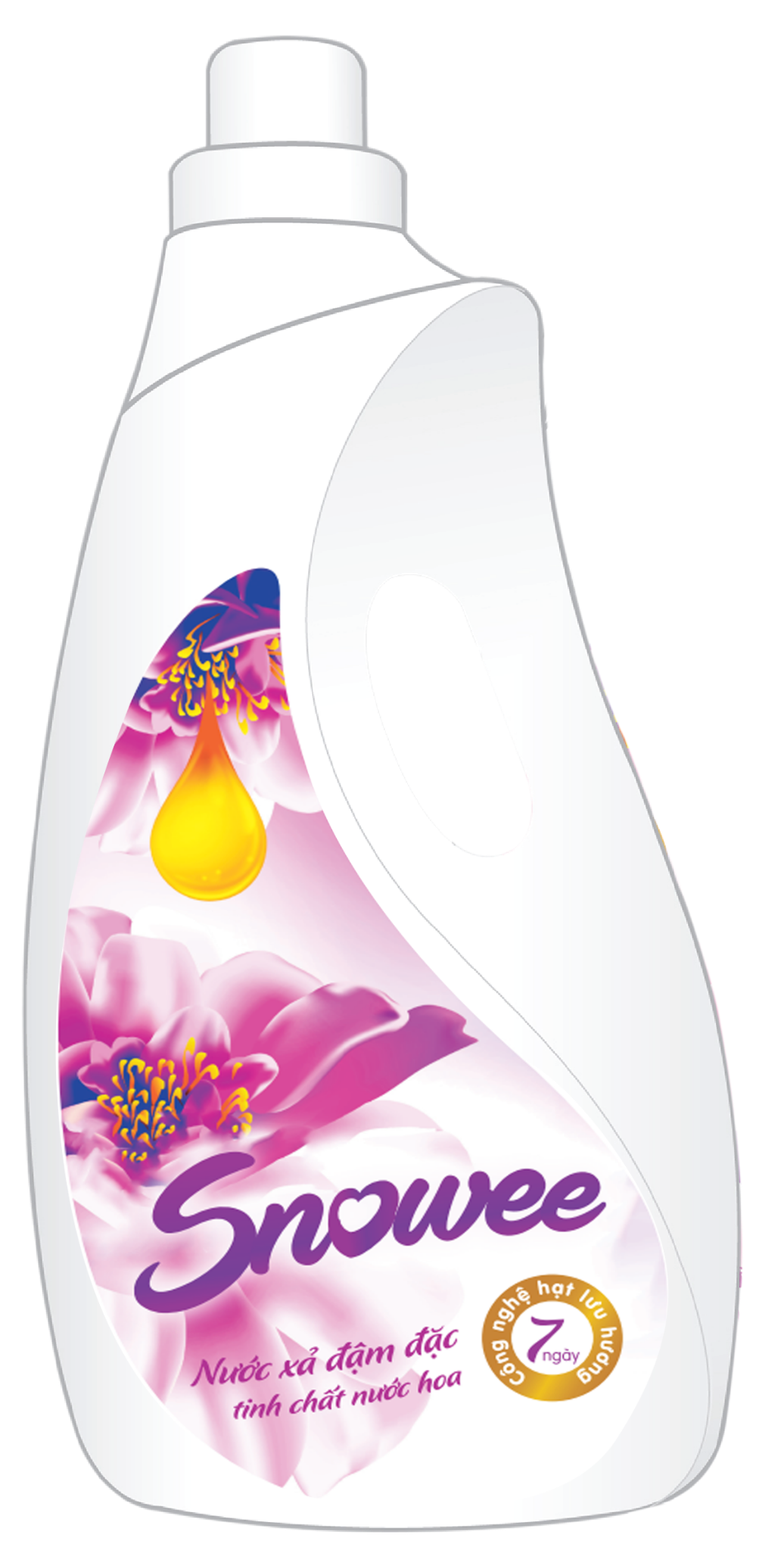 Nước xả vải đậm đặc Snowee 1.8Kg