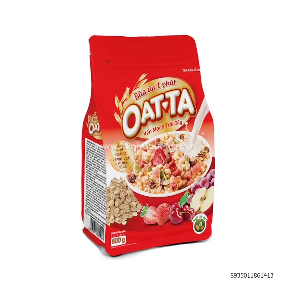 Yến mạch trái cây 600g