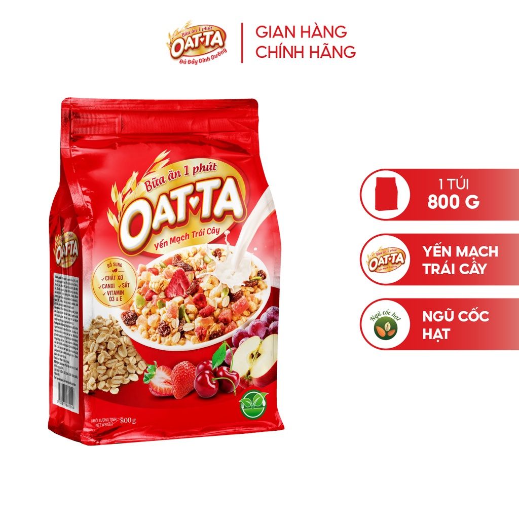 Yến Mạch Trái Cây 800g