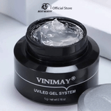 Gel vẽ nổi thủy tinh Vinimay 5g giọt sương siêu dễ dùng BentBeauty