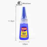 Keo 401 dán móng siêu chắc màu xanh dung tích 20g BentBeauty