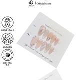 Nailbox cô dâu màu hồng loang đá sang chảnh quý phái BentBeauty