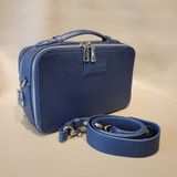 Navy Epi Leather Clutch