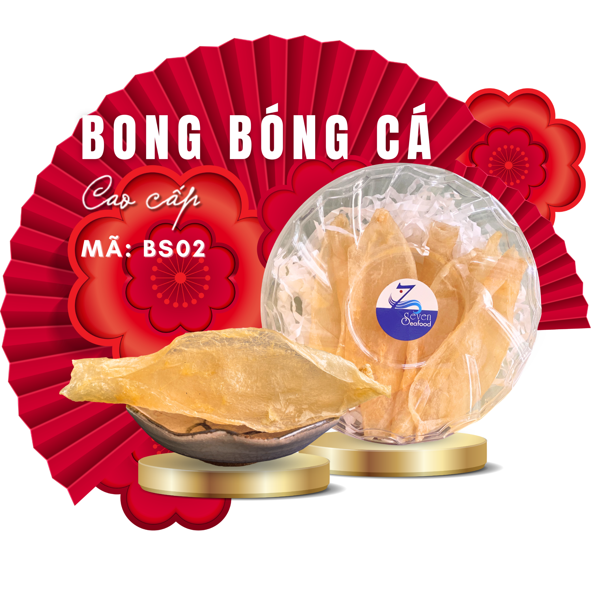 Bong Bóng Cá Cao Cấp – BS02 – Dried Fish Maw