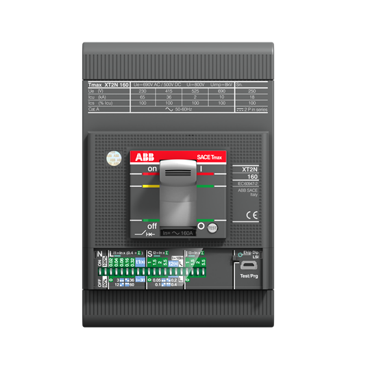 Cầu dao tự động dạng khối XT2H 63A 3P 70KA Ekip LS/I