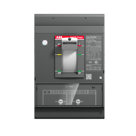Cầu dao tự động dạng khối XT5S 400A 3P 50KA TMA