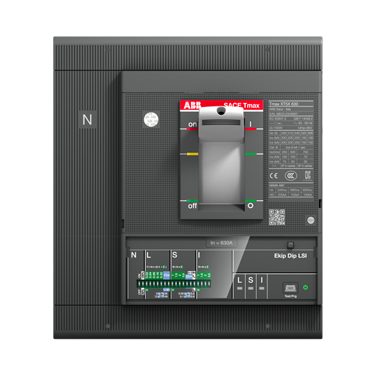 Cầu dao tự động XT5S 630A 4P 50KA Ekip Dip LS/I