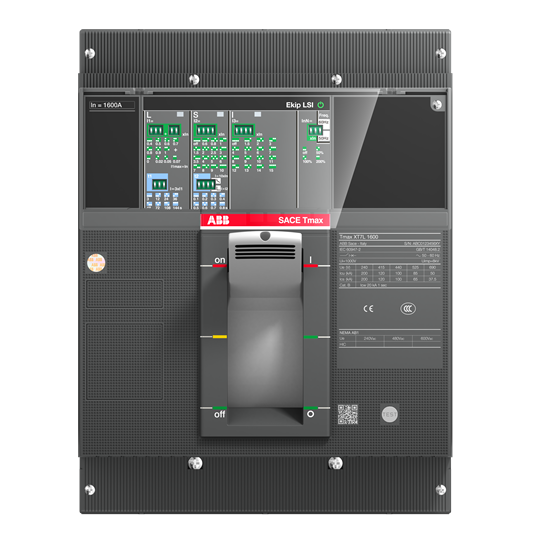 Cầu dao tự động XT7L 1600A 3P 120KA Ekip Dip LS/I