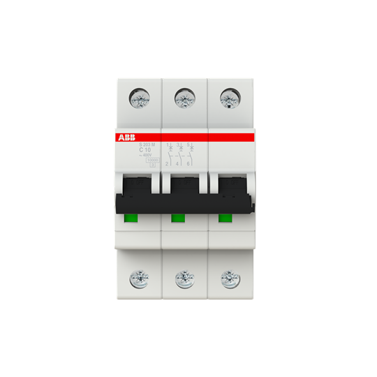 Cầu dao tự động MCB ABB 3P 10A 10KA