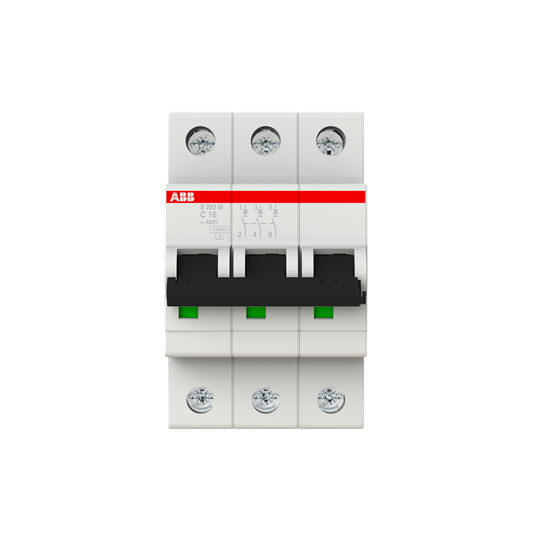 Cầu dao tự động MCB ABB 3P 16A 10KA