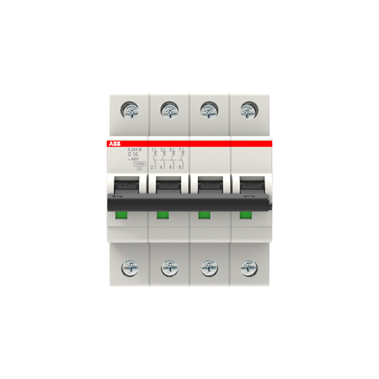 Cầu dao tự động MCB ABB 4P 10A 10KA