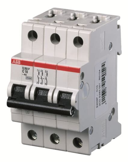 Cầu dao tự động MCB ABB 3P 20A 25KA