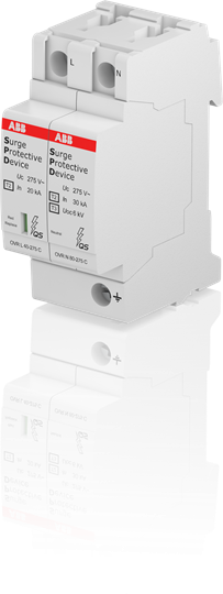 BỘ CHỐNG SÉT ABB OVR T2 1N 40-275 P QS