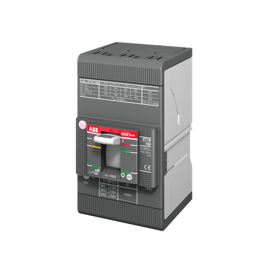 Cầu dao tự động dạng khối ABB MCCB XT4H 3P 200A 70KA