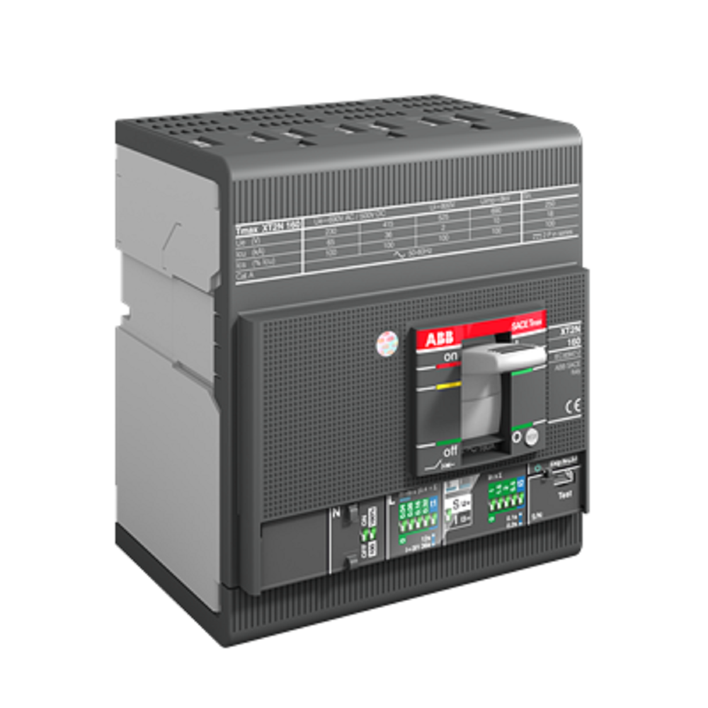 Cầu dao tự động dạng khối XT2N 160A 4P 36KA Ekip LS/I