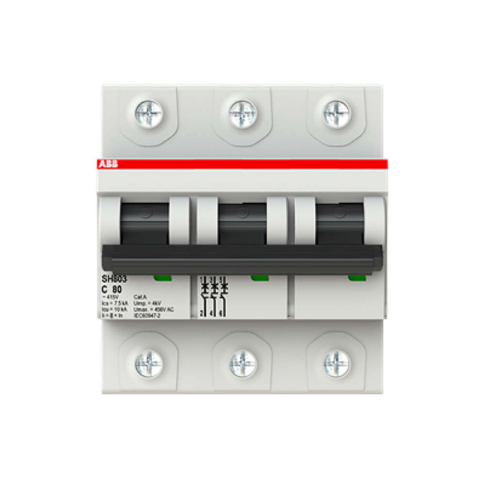 Cầu dao tự động MCB ABB 3P 125A 10KA (SH803-C125)