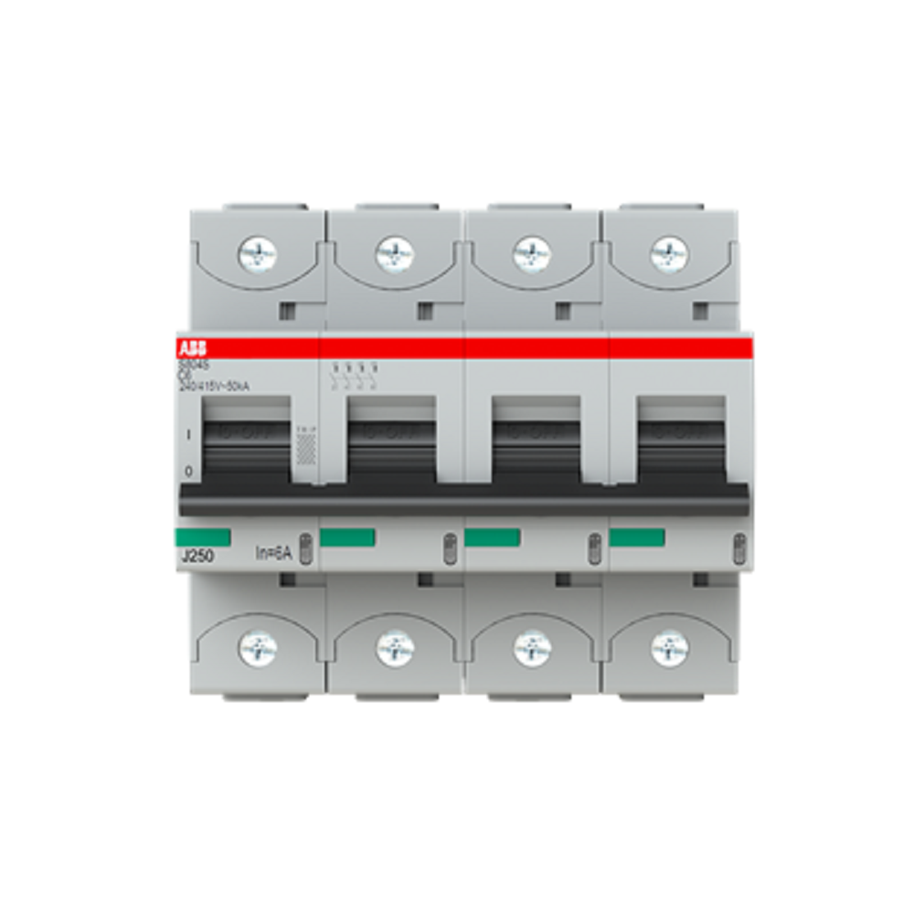 Cầu dao tự động MCB ABB 4P 80A 50KA (S804S-C80)