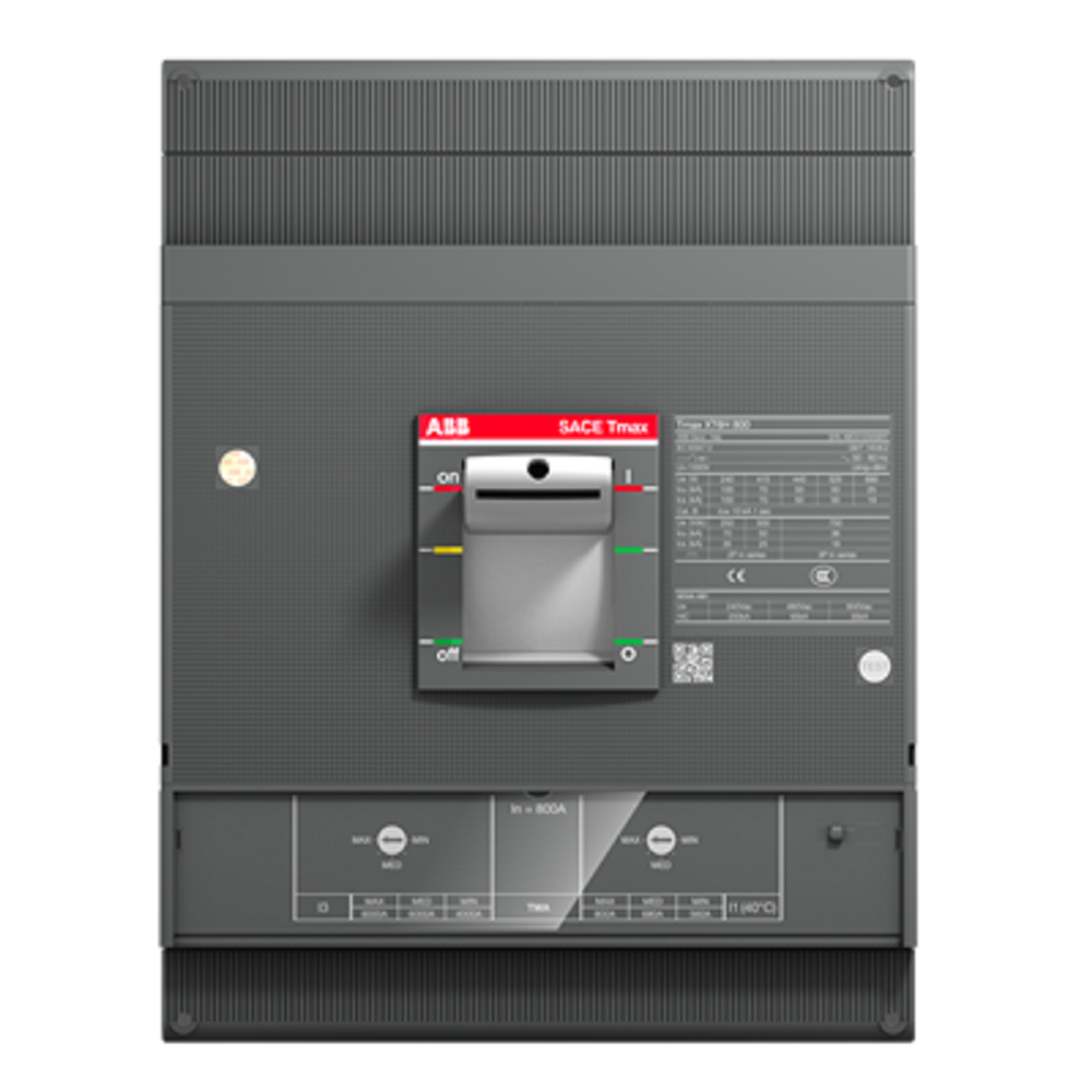 Cầu dao tự động XT6H 800A 3P 70KA TMA InN=100%