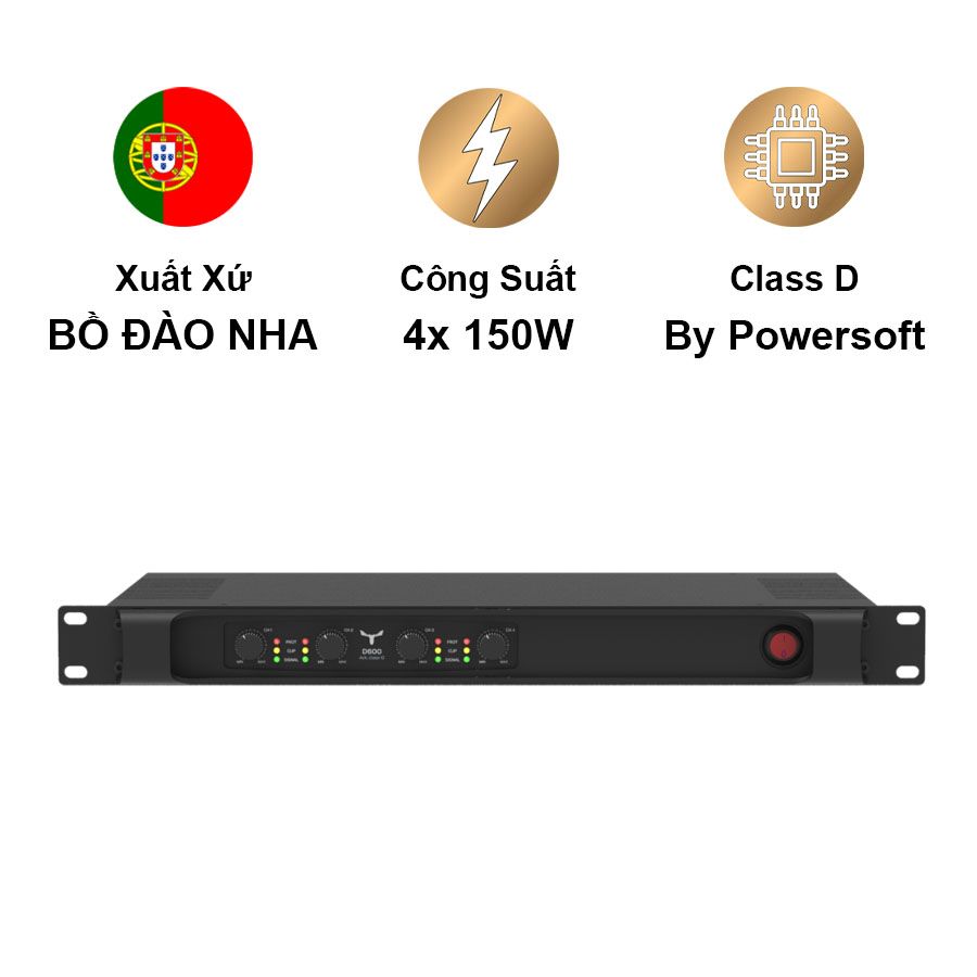 Ampli MOOSE D600