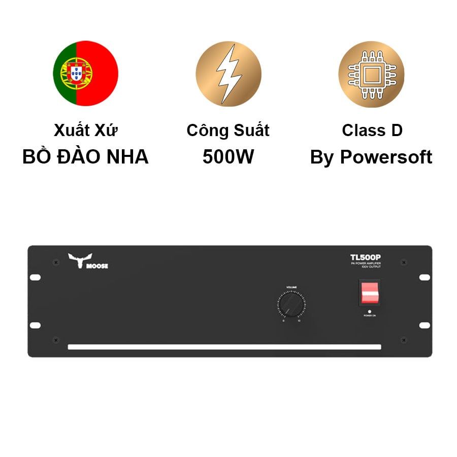 Ampli MOOSE TL500P