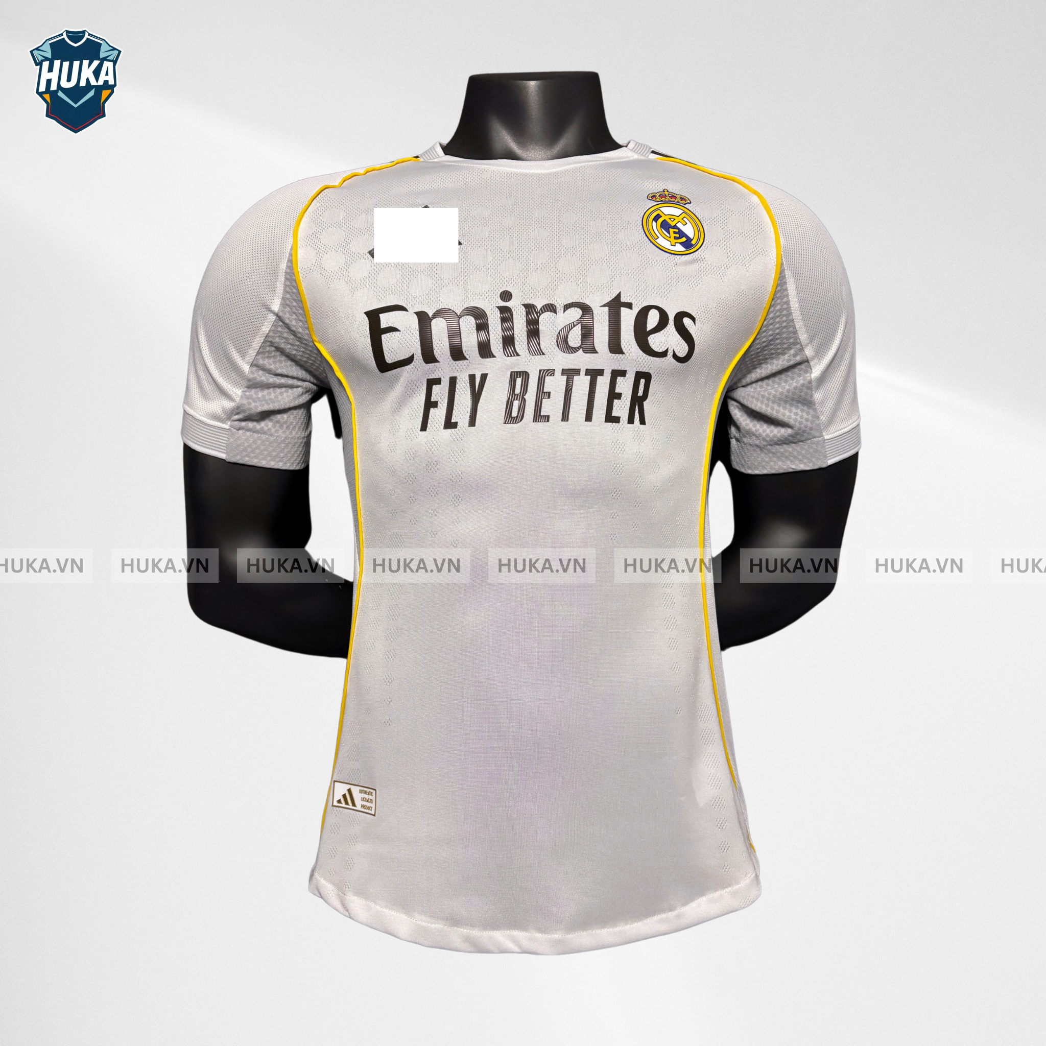Áo Real sân nhà trắng 25/26 bản Player