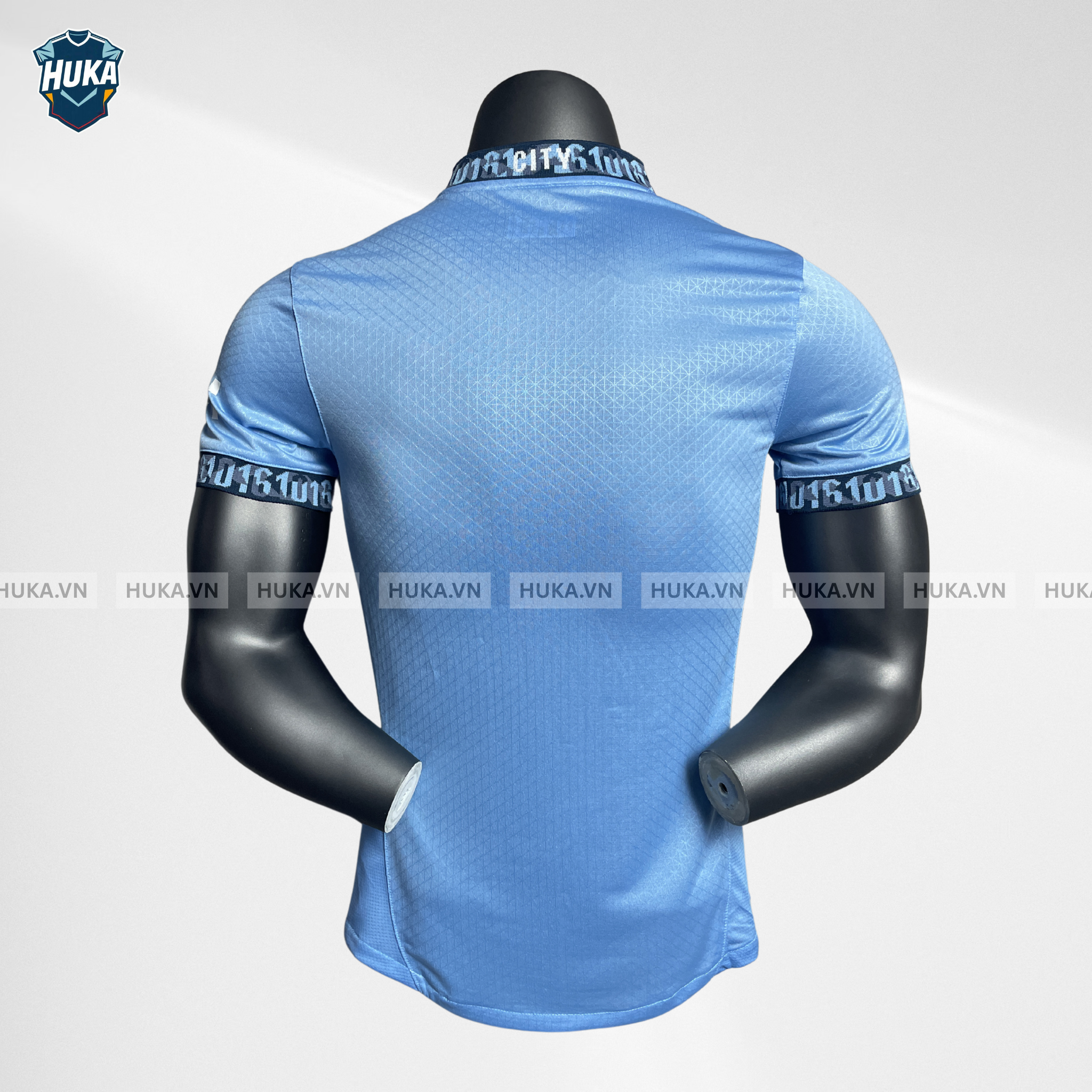Áo Manchester City sân nhà xanh 24/25 bản Player