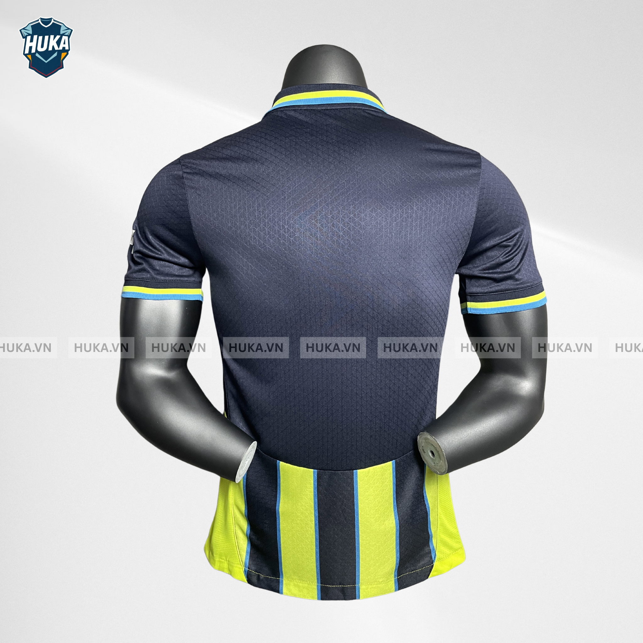 Áo Manchester City sân khách vàng đen 24/25 bản Player