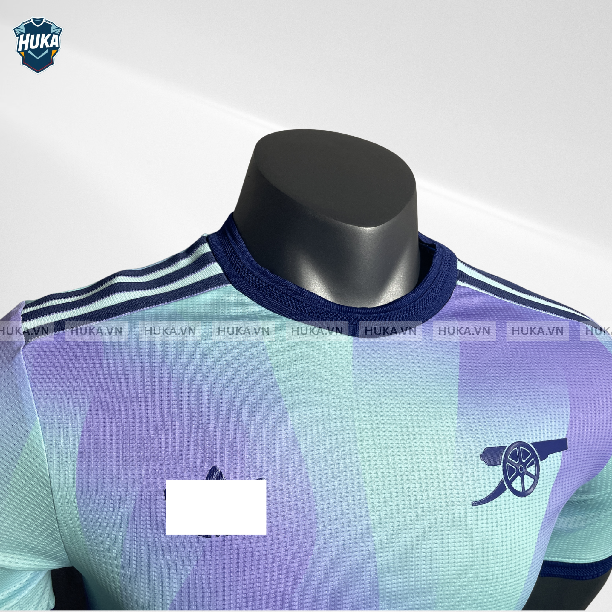 Áo Arsenal 3rd tím xanh 24/25 bản Player