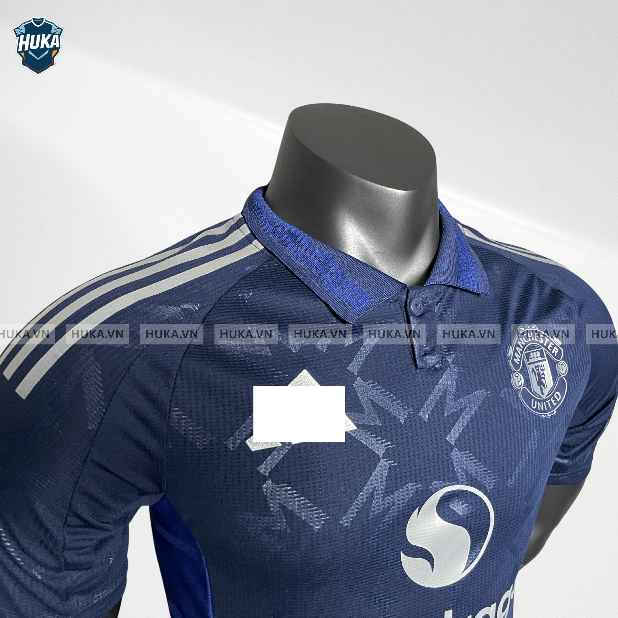 Áo Mu sân khách xanh đen 24/25 bản Player