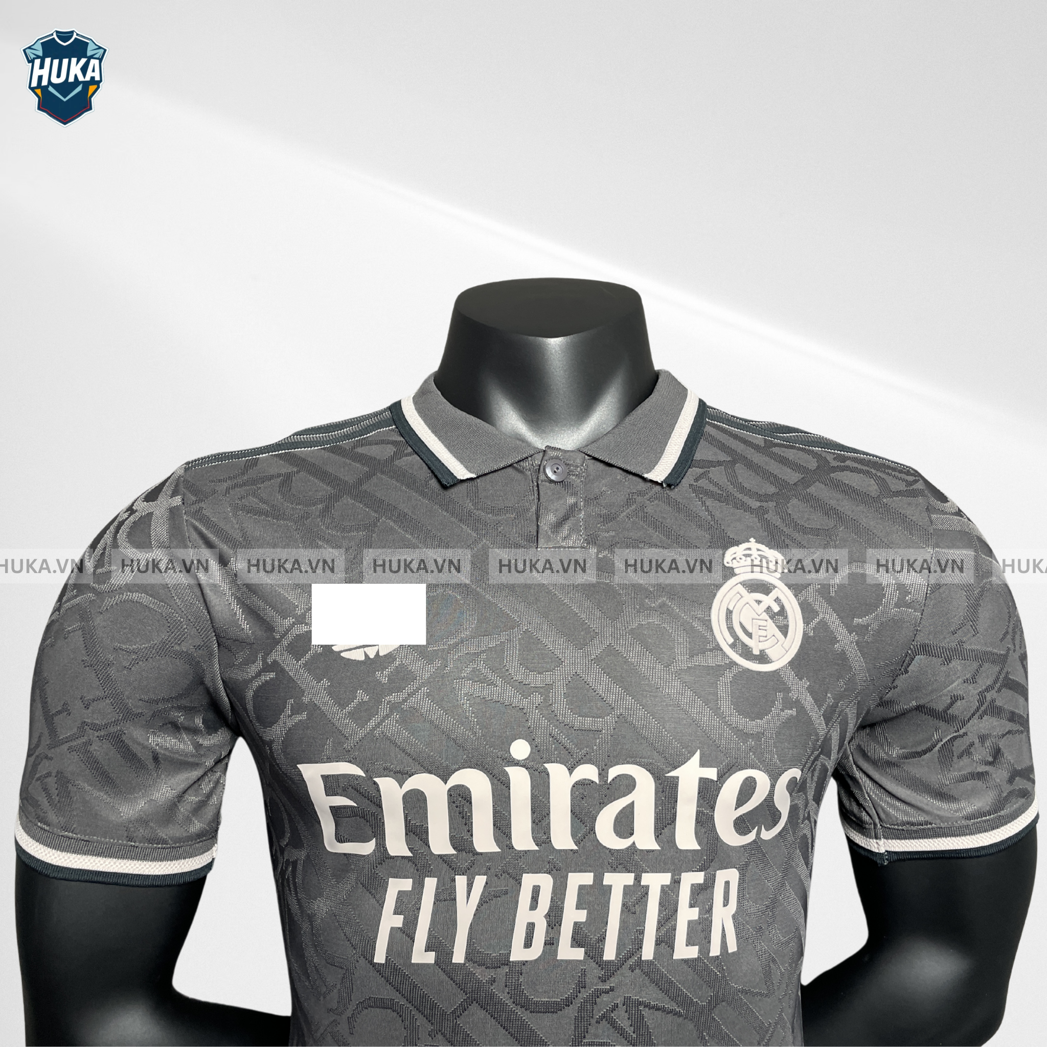 Áo Real Madrid 3rd xám 24/25 bản Player