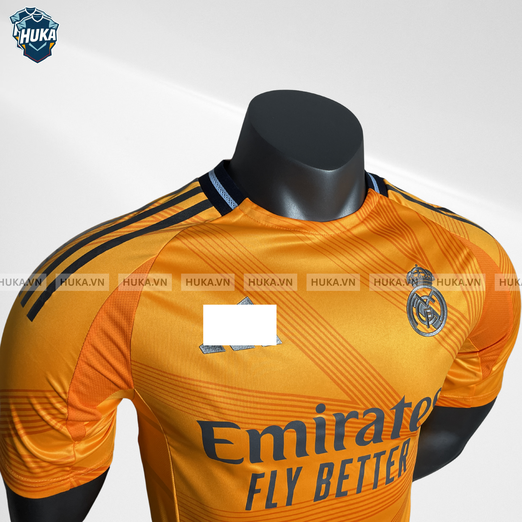 Áo Real Madrid sân khách cam 24/25 bản Player