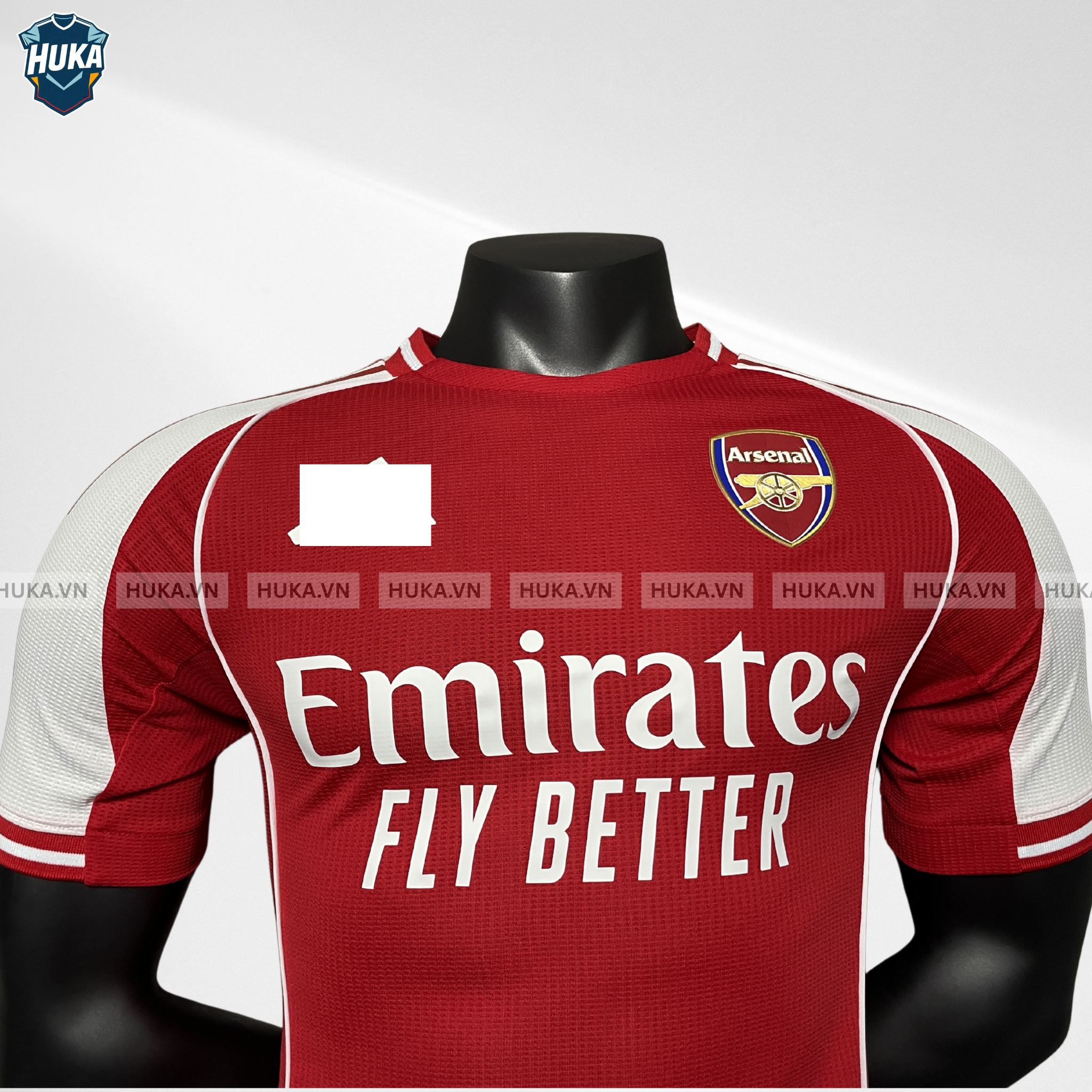 Áo Arsenal sân nhà đỏ 25/26 bản Player