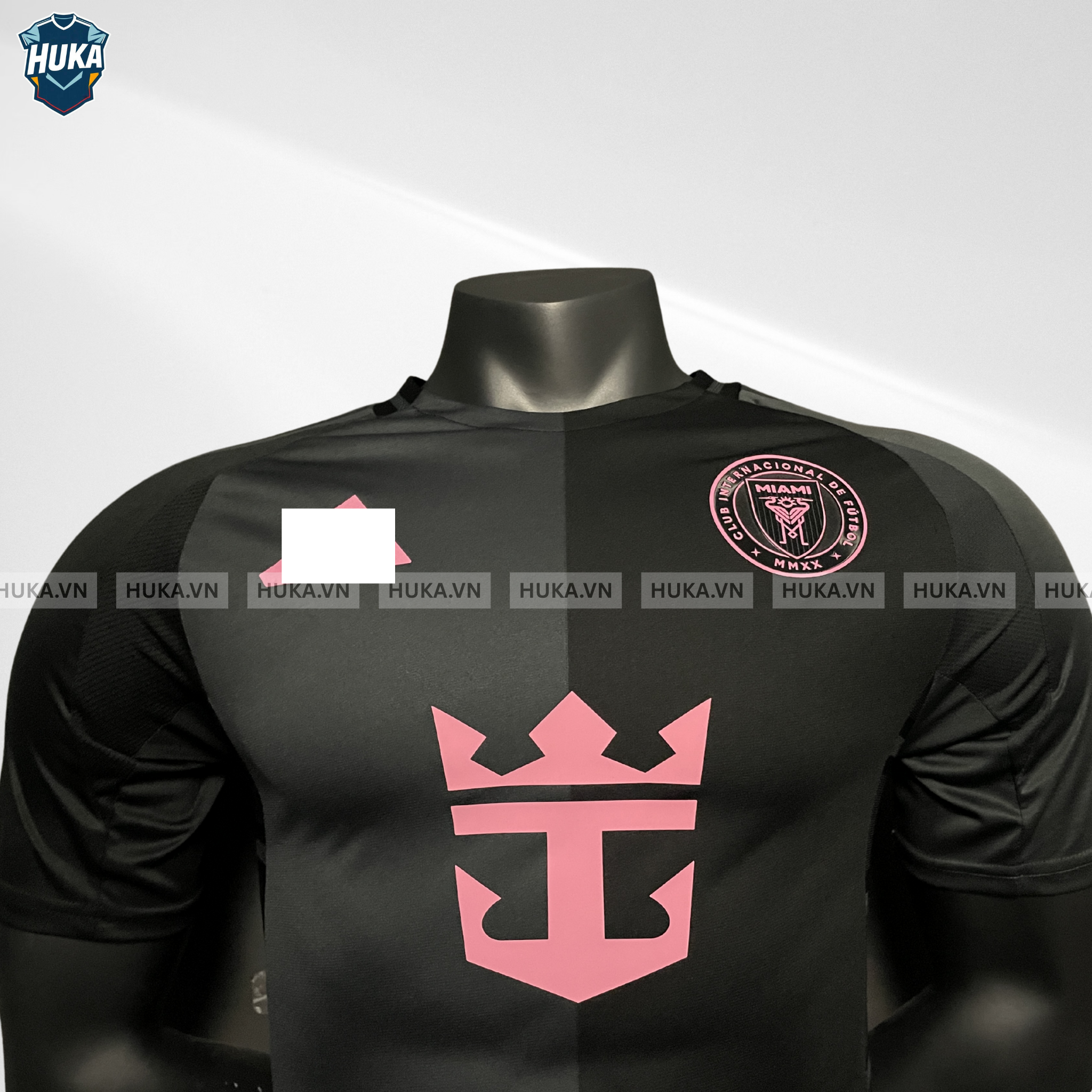Áo Inter Miami sân khách đen 25/26 bản Player