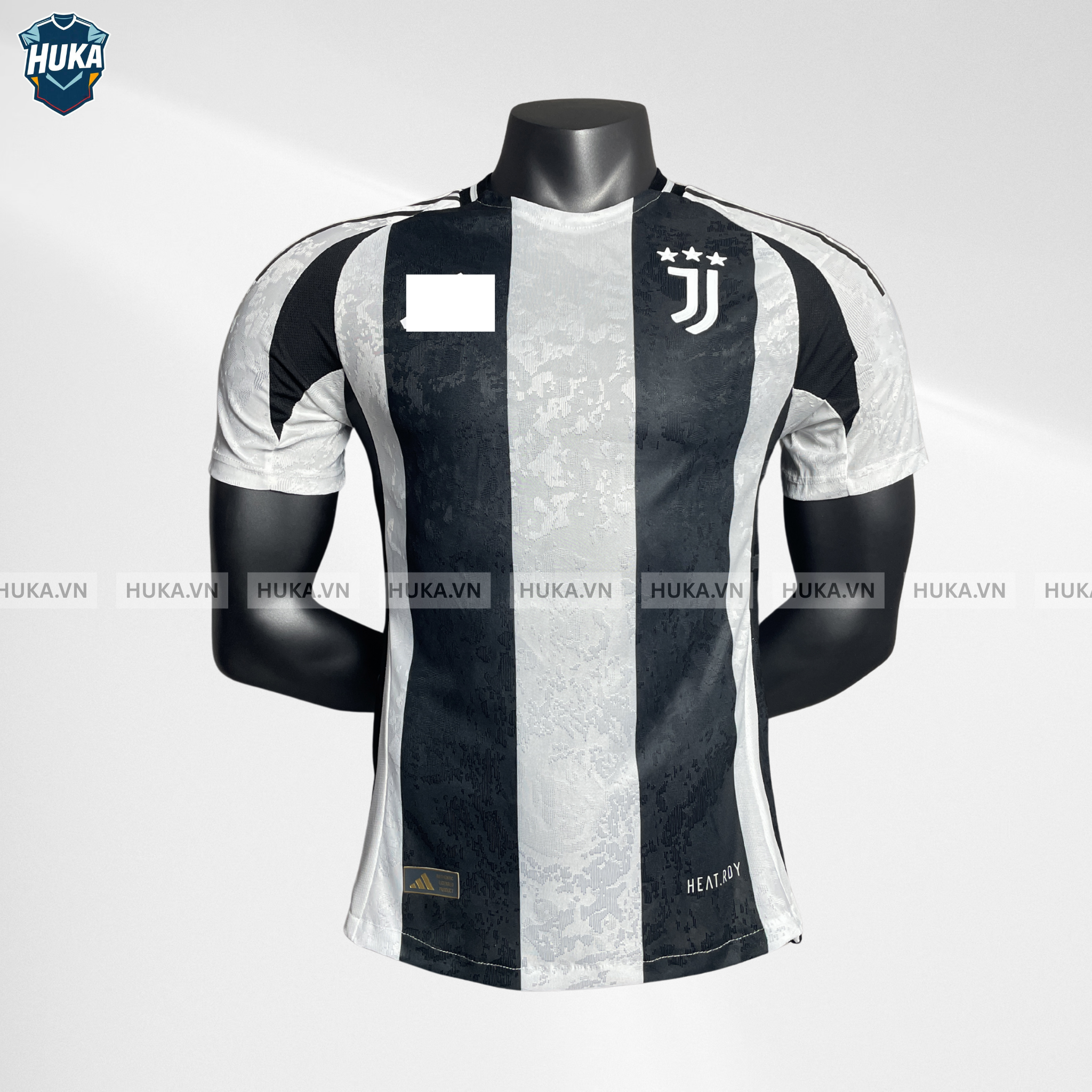 Áo Juventus sân nhà trắng đen 24/25 bản Player