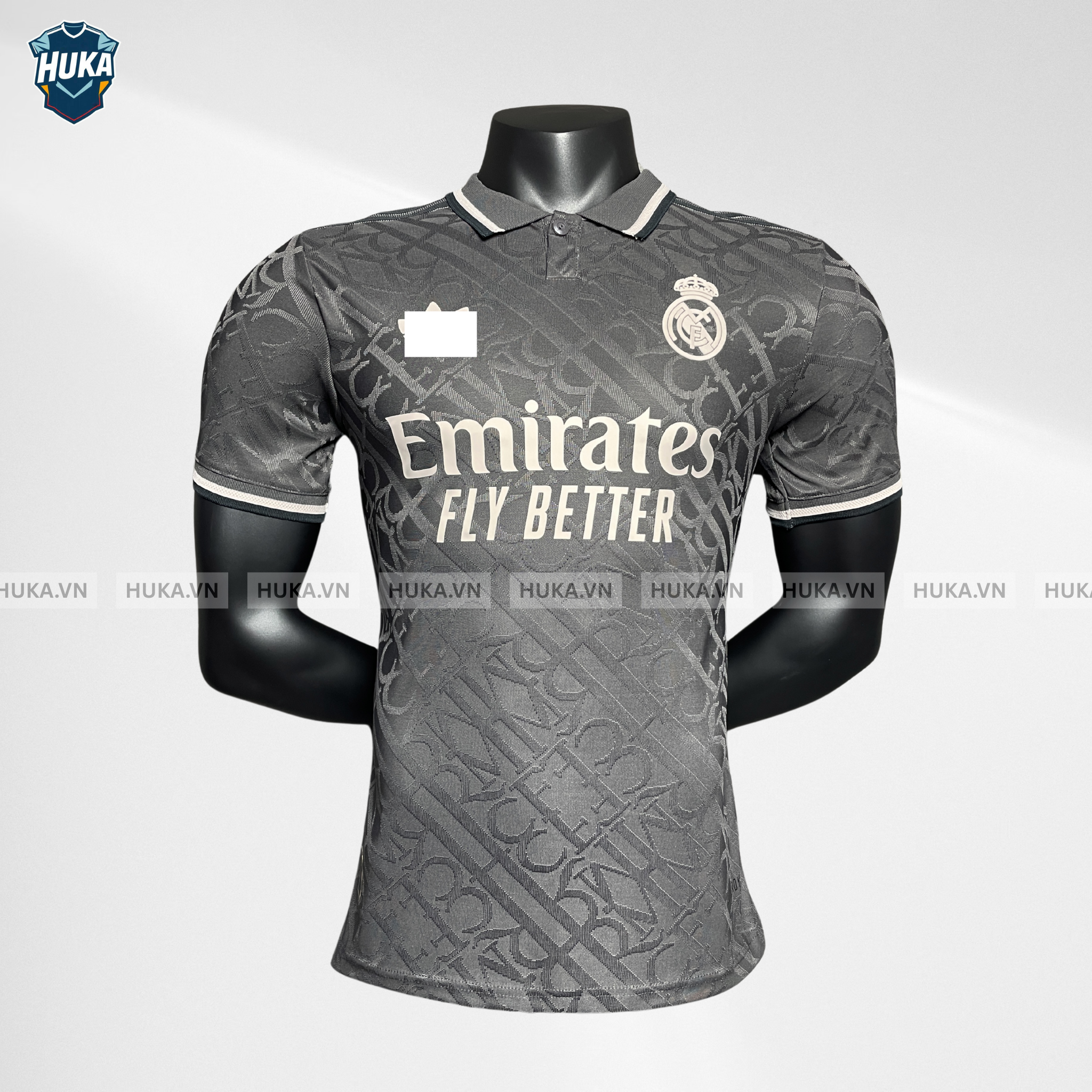 Áo Real Madrid 3rd xám 24/25 bản Player