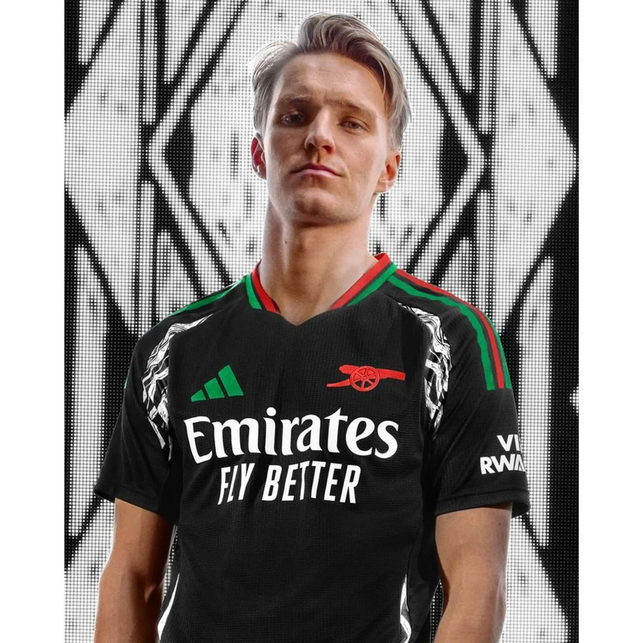 Áo Arsenal sân khách đen 24/25 bản Player
