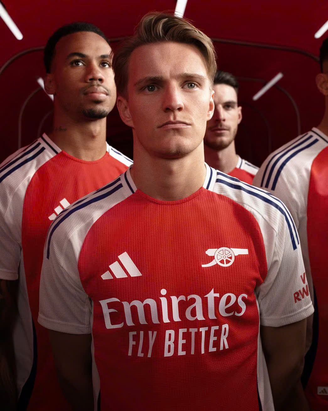 Áo Arsenal sân nhà đỏ 24/25 bản Player