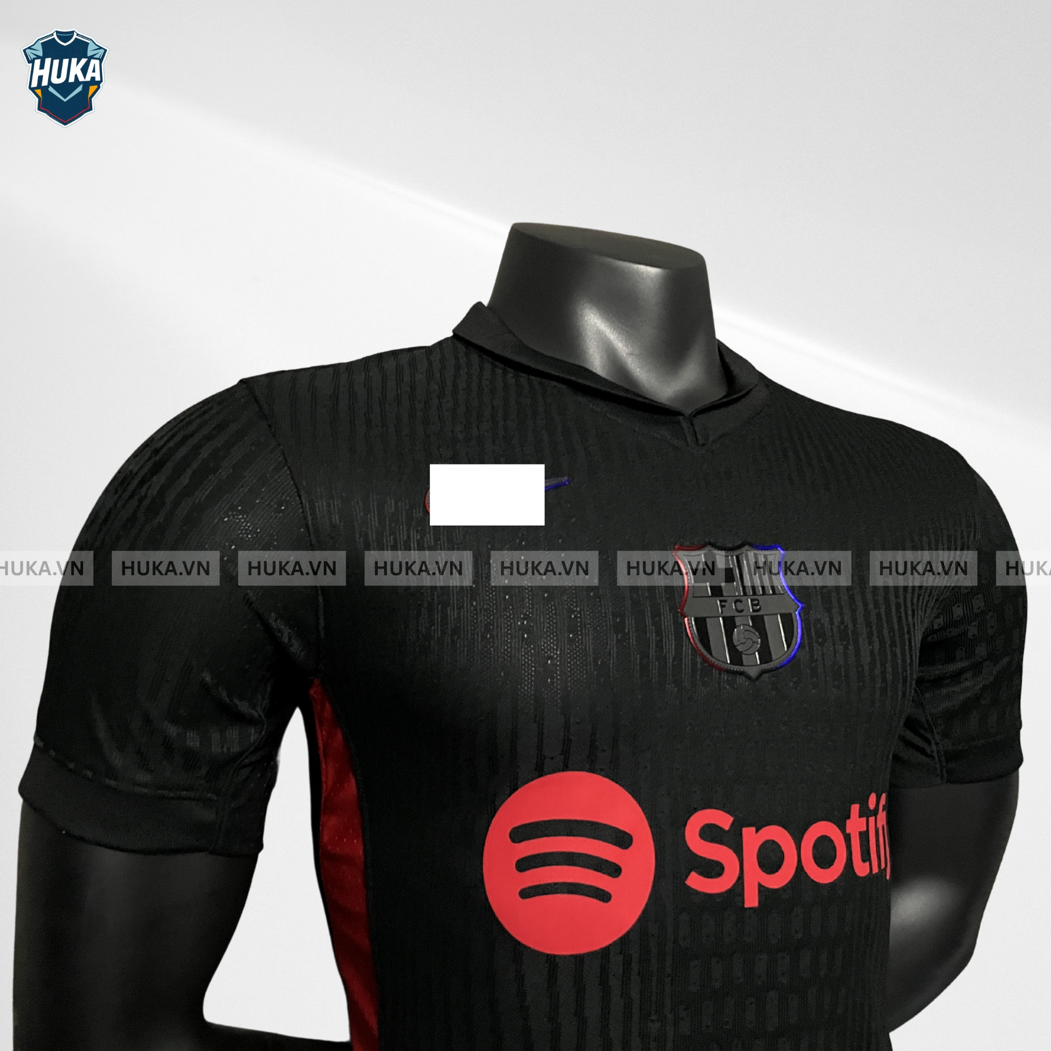 Áo Barcelona sân khách đen 24/25 bản Player