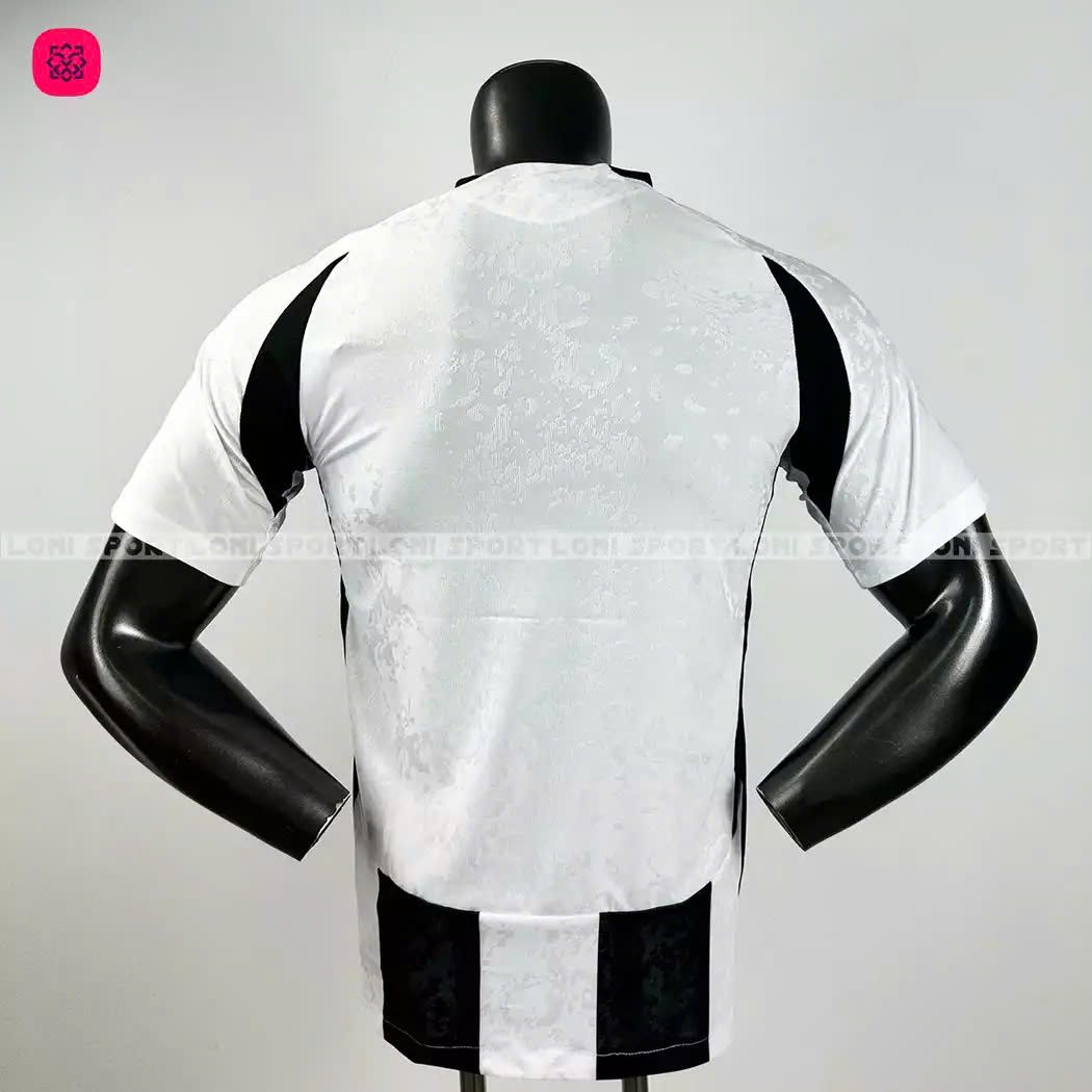 Áo Juventus sân nhà trắng đen 24/25 bản Player